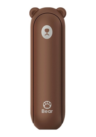 Xiaomi Youpin Jısulıfe F8 Çok Fonksiyonlu Mini Fan El Tipi Katlanır Fan Kahverengi