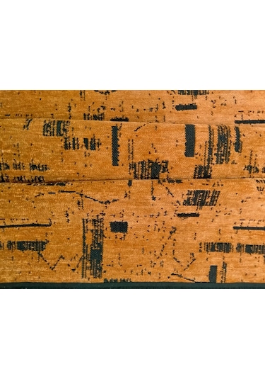 Çam Halı Bodrum Bdr 116 Kiremit Özel Latex Kaymaz Tabanlı Kilim