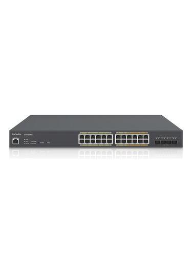 Ecs2528fp Poe+ Switch 16 X 1000 Port, 8 X 2500 Port, 4 X Sfp+ 10gig Port, L2+ 24-port Poe+-119012