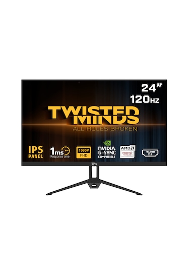 Twısted Mınds 24" Tm24fhd120ıps 120hz 1ms Ips Gamıng Monitör