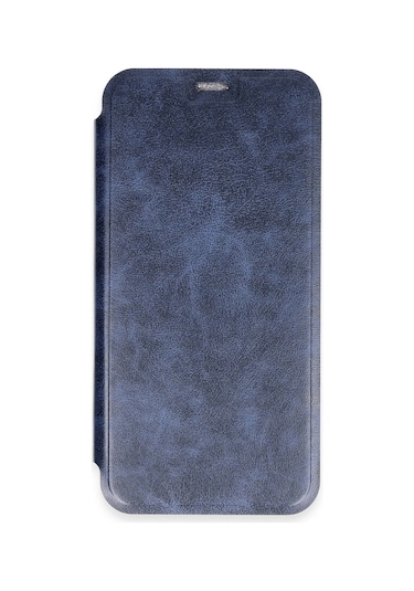 Mey İthalat Apple Uyumlu iPhone 16 Plus Kılıf Flip Cover - Lacivert