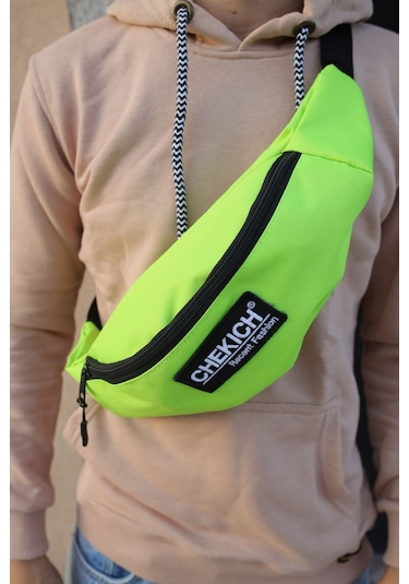 Cnt002 Keten Erkek Çapraz Çantası Yesıl Standart