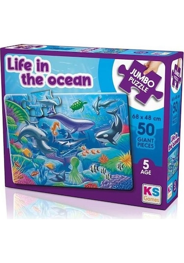 Ks Games Life In The Ocean Jumbo Puzzle