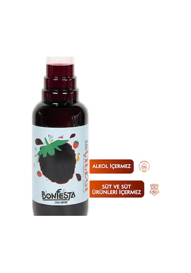 Bonfesta Dağ Çileği Aromalı Kahve ve Kokteyl Şurubu 750 ML