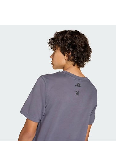 Adidas Minecraft Training Çocuk Tişört C-adıkd6874c40a00 Gri