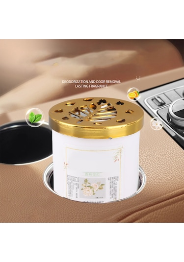 Reedark Altın Akçaağaç Desenli Araç Ve Ev Kullanıma Uygun Koku Eliminatörü Sürekli Yumuşak Kokulu Sabit Oda Kokusu 9658d