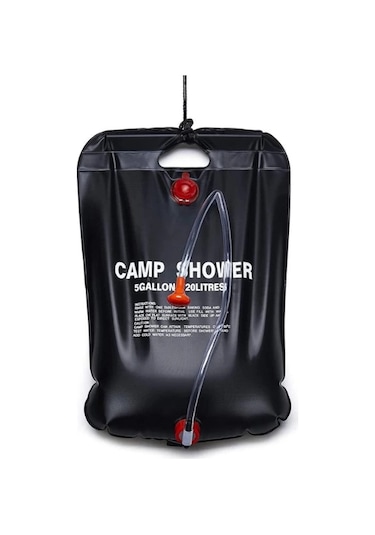 20 Litre Solar Isıtıcılı Kamp Duş Torbası