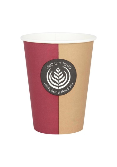 Huhtamaki Karton Bardak 12 Oz 300 Ml 50 Adet Çok Renkli