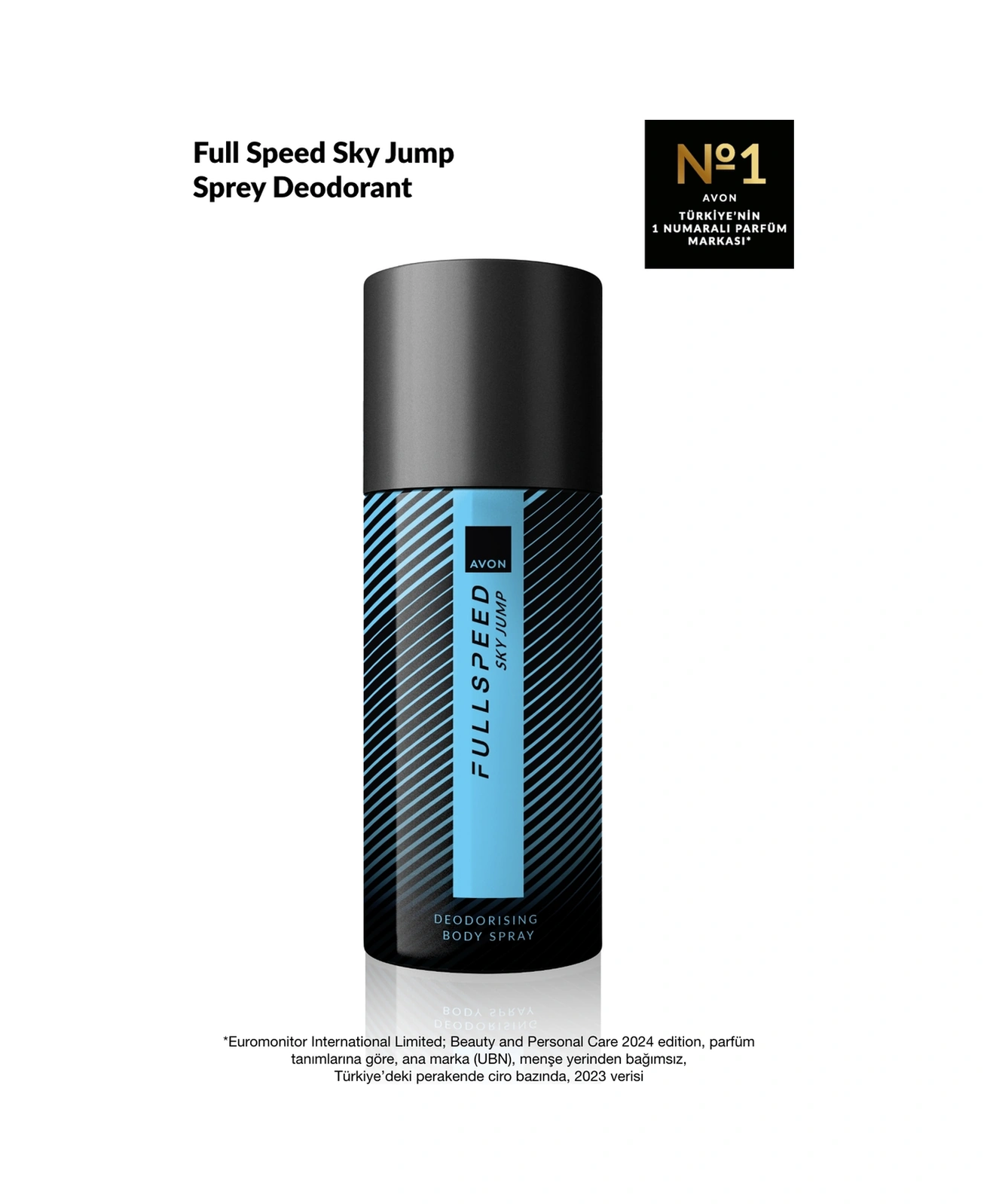 Avon Full Speed Sky Jump Erkek Sprey Deodorant 150 ML