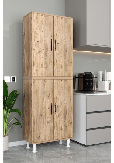 Ae-2086 Bala Atlantik Çam Çok Amaçlı Mutfak Dolabı&banyo Dolabı