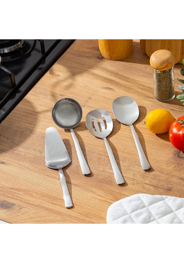 Porsima Sidney 4 Parça Paslanmaz Çelik Mini Servis Seti