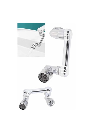 Bfs Döndürülebilir Musluk Mutfak Banyo Musluk Ucu Başlığı 4 Filtreli Çok Renkli