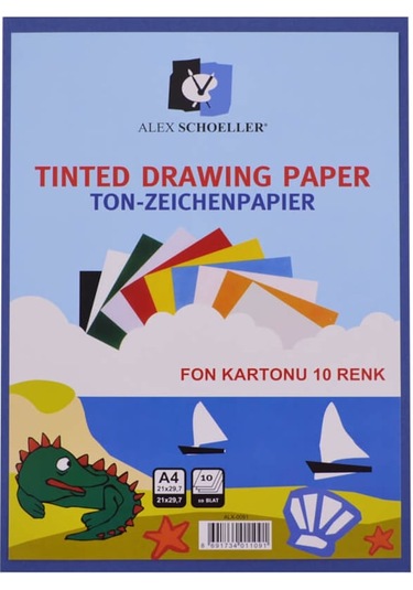 Alex Schoeller A4 Fon Kartonu 10’Lu