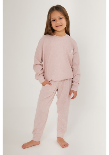 U.s. Polo Assn Line Pembe Kız Çocuk Eşofman Takımı Mint