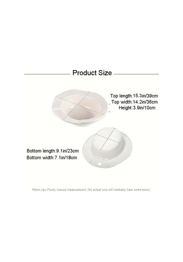 Willowhaven Kolay Temizlenebilir Bidet Klozet Kapağı Beyaz - Hamile Ve Doğum Sonrası Bakım İçin Beyaz