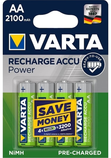 Power Xtra Px200 Şarj Cihazı Varta 2100 Mah Şarjlı Kalem Pil 4'Lü