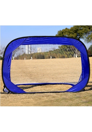Homyl Çocuklar Taşınabilir Futbol Gol Mini Kapısı Açık Mavi