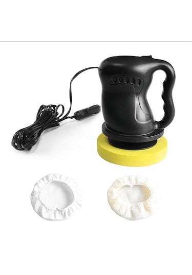 Ally R-8303 12V Mini Araç Cilalama Yıkama Parlatma Makinesi Turuncu