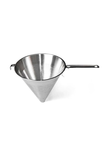 Biradlı Brd-500f Çin Külahı Süzgeç 18 Cm Çelik