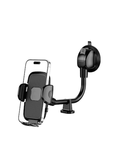 Ayarlanabilir Vakum Kilitli Cam Ve Torpidoya Takılabilen Telefon Tutucu 5306