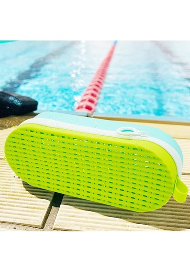 Didadodo Su Geçirmez Silikon Yüzücü Gözlüğü Kılıfı - Hava Delikli, Fermuarlı, Taşınabilir Sarı, Hızlı Kurulumlu Sarı