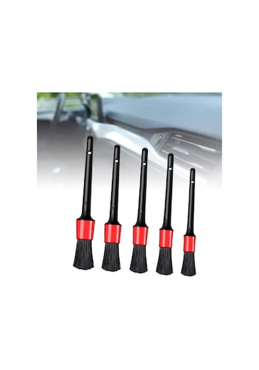 Carub Araç İçi Temizleme Fırçası Detay Temizlik 5li Set Br0922566 1 Adet