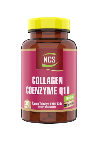 Ncs Hidrolize Collagen Coenzyme 30 Tablet Q10 Biotin Zinc Seleniu
