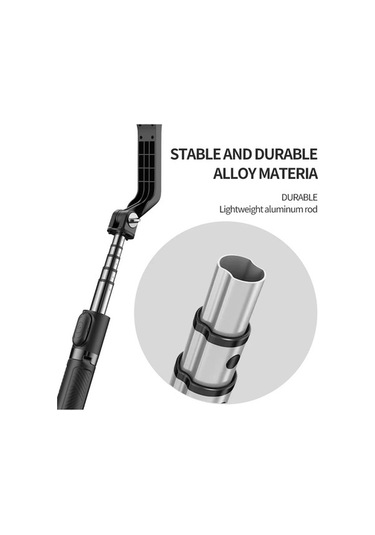 Createtech Smartphone Tripod El Gimbal Sabitleyici, 1-axis Özçekim Sopa