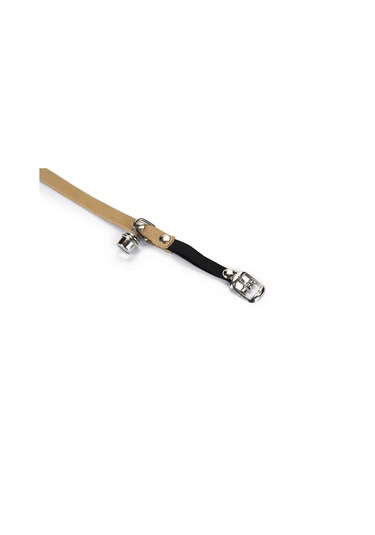 Beeztees Kedi Boyun Tasması, Süet, Bej, 24-29cm