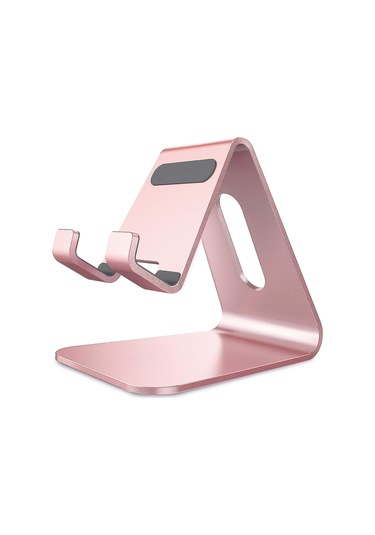 Telefon Tutucu, Cradle Alüminyum Masaüstü Standı, 3,5 İla 8 İnç Arası Çeşitli Cihazlarla Uyumlu