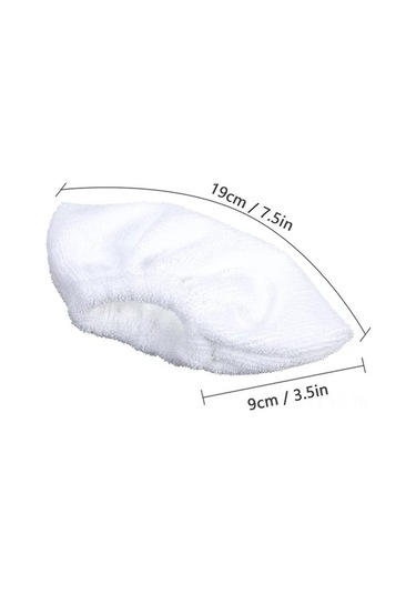 Pazly Karcher Sc2/sc3/sc4/sc5 İçin 6 Parça Mikrofiber Set - 3 Nozul Kapak + 3 Paspas