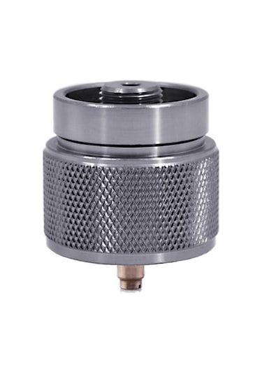 Geeksen "kamp Ocağı Adaptörü - 1lb Propan Tankı İçin En417 Lindal Vana Çıkışı, Sızıntısız Ve Güvenli" Gümüş