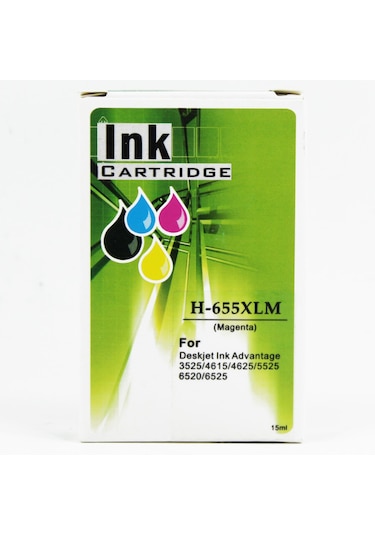 Fast Hp 655xl Kırmızı İnk Kartuş 15ml