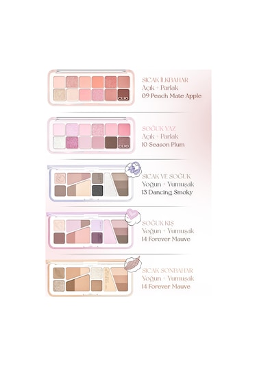 Clio Pro Eye Palette Air 12 Crystal Paw