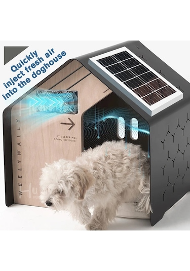 Xuweiwei 1 Adet Güneş Paneli + 1 Adet Vantilatör Güneş Fan Kiti Tavuk Kümesi Ve Sera Ventilasyonu İçin Solar Egzoz Fanı