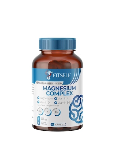 Fitself Magnezyum Complex Takviye Gıda 60 Tablet