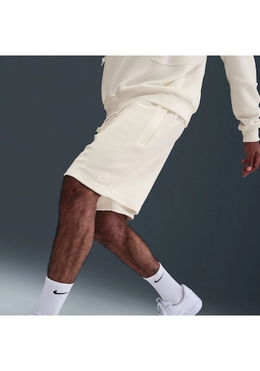 Nike Giannis Sı Fleece 8" Short Erkek Bej Şort-sportxstore Bej