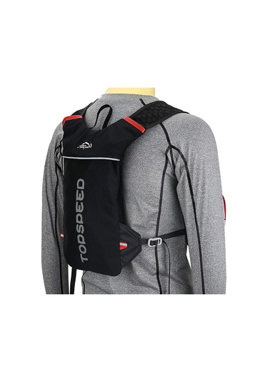 Yuntech01 Siyah 5l Profesyonel Bisiklet Sirt Çantasi 2l Su Torbasili - Bisiklet, Kosu, Dağcılık İçin Dış Mekan Malzemesi Çok Renkli