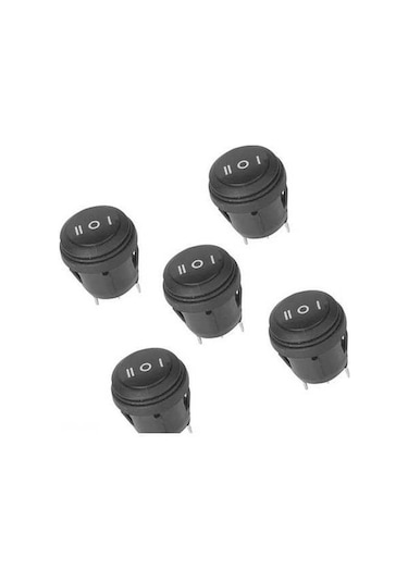 Maoyaya 3 Pozisyonlu Su Geçirmez Kaya Anahtarı, 10a/125v, 6a/250v, 3 Pinli, 5 Adet, Yeni Tasarım