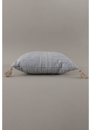 Koza Home Assos Gri Taş Yıkama Yastık 50x50 5040