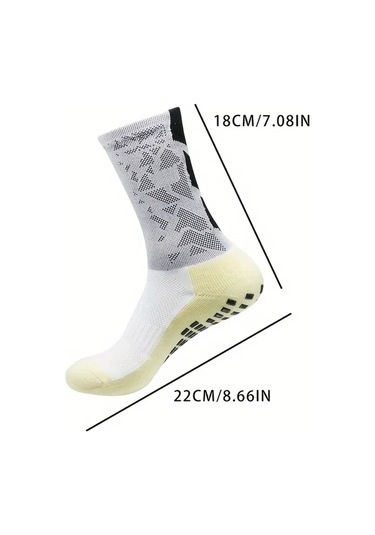 Moveevo Tüm Mevsimler İçin Spor Çorap - 1 Çift Paket - Siyah - Fitness Ve Vücut Geliştirme İçin Siyah