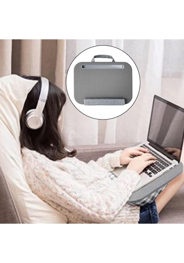 Homyl Dizüstü Bilgisayar Masası Tablet Yuvalı Seyahat Edenler