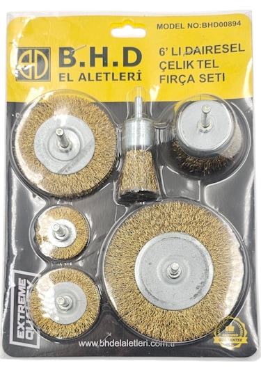 Fixonic B.h.d Bhd00894 6'lı Saçaklı Fırça Seti