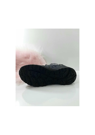 Stepway 8075 Siyah Kürklü Kaymaz Taban Erkek Bot 001