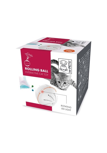 M-pets Rolling Ball İnteraktif Kedi Oyuncağı