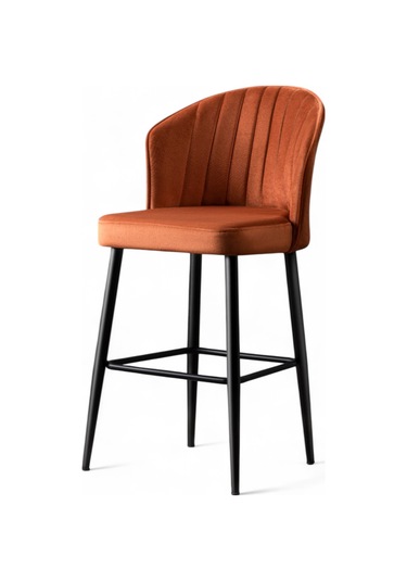 Mymassa Rubi Bar Sandalyesi Kiremit