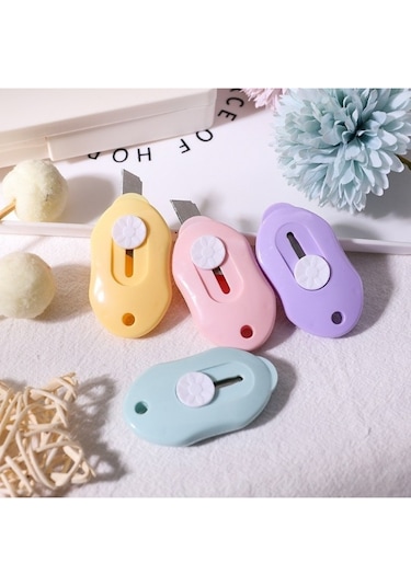 River World Mini Boyda Sevimli Tasarımlar Maket Bıçağı Çok Renkli