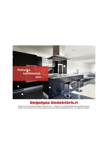 Mavigard Gdr-220M Doğalgaz Dedektörü Röle Çıkışlı