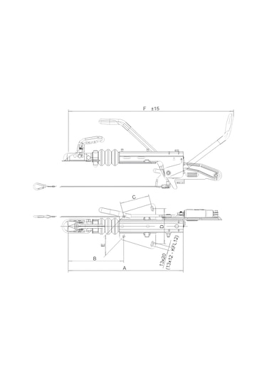 Knott 1100-2000 Kg Römork/karavan Frenli Kaplin