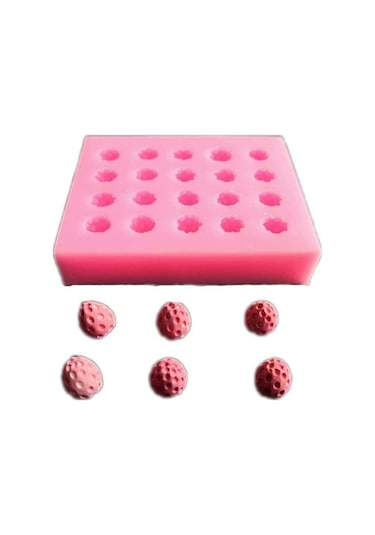 Fastbuy Şekilli Silikon Kalıp Ahududu Pasta Çikolata Puding Dekorasyon Kek Yapma Ürünleri Fırın Mutfak Aksesuarları Çok Renkl Çok Renkli